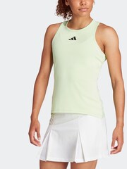 adidas Lime Green Club Tank Top - Image 4 of 6