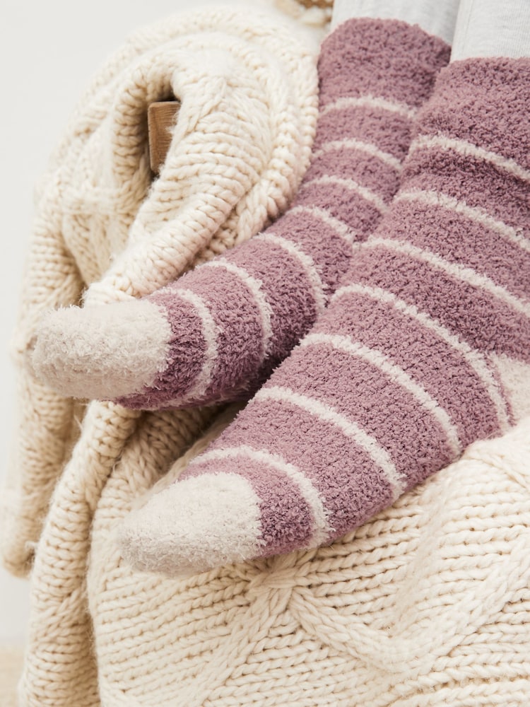 Pink & Weiß - Kuschelige Socken im 2er-Pack - Bild 4 von 4 Pink & Weiß - Kuschelige Socken im 2er-Pack - Bild 4 von 4