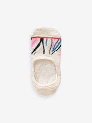 Oatmeal Animal Sparkle Invisible Socks 5 Pack - Image 5 of 6