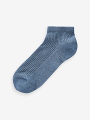Pink/Navy/White Pellerine Trainers Socks 3 Pack - Image 4 of 4