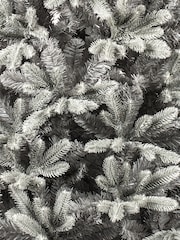 Premier Decorations Ltd Green Snowy Cherry Pine 7ft Christmas Tree - Image 1 of 2