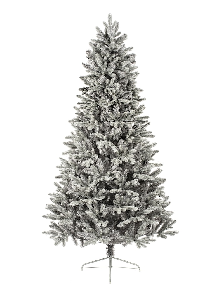 Premier Decorations Ltd Green Snowy Cherry Pine 7ft Christmas Tree - Image 2 of 2