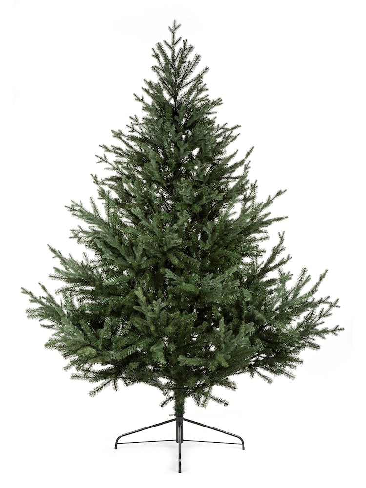 Premier Decorations Ltd Green Glenshee Spruce PE/PVC Natural Look 7ft Christmas Tree - Image 2 of 4