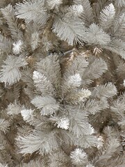 Premier Decorations Ltd Green Snowy 6FT Silver Tipped Fir PVC Christmas Tree - Image 3 of 4