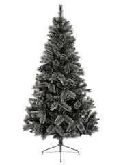 Premier Decorations Ltd Black 6ft Tipped Fir Cashmere Tips Christmas Tree - Image 3 of 4