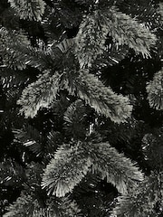 Premier Decorations Ltd Black 6ft Tipped Fir Cashmere Tips Christmas Tree - Image 4 of 4