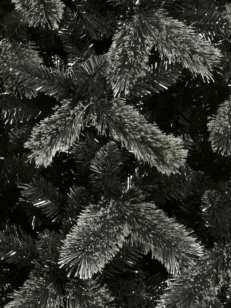 Premier Decorations Ltd Black 6ft Tipped Fir Cashmere Tips Christmas Tree - Image 4 of 4