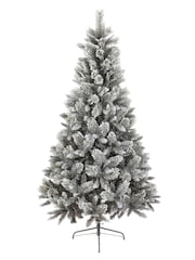Premier Decorations Ltd Green Snowy Snow Tipped Fir 6ft Christmas Tree - Image 2 of 4