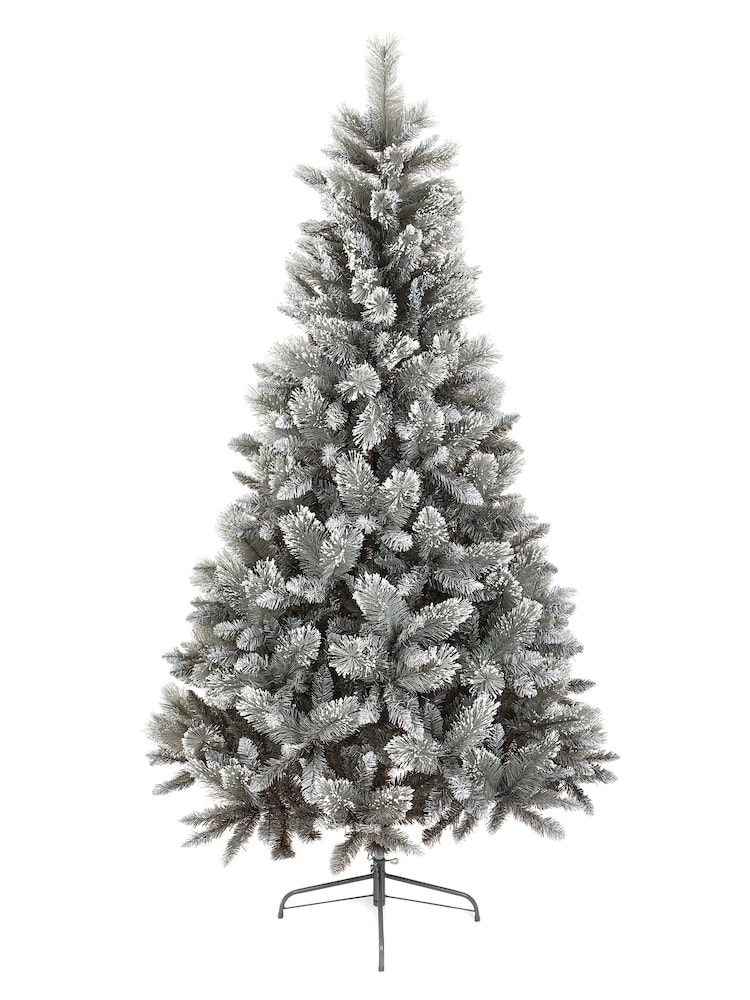 Premier Decorations Ltd Green Snowy Snow Tipped Fir 6ft Christmas Tree - Image 2 of 4