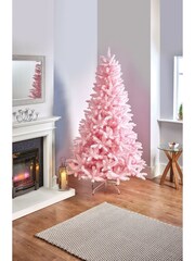 Premier Decorations Ltd Pink Christmas 6ft Tree - Image 1 of 3