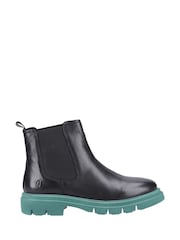 Schwarz & Blau - Hush Puppies Raya Chelsea-Stiefel - Bild 1 von 4