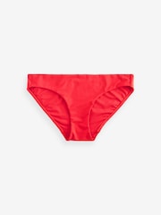 Red High Leg Bikini Bottoms - Image 3 of 3