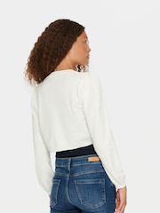 Saint Tropez Mila Open Front Long Sleeve Bolero Cardigan - Image 2 of 6