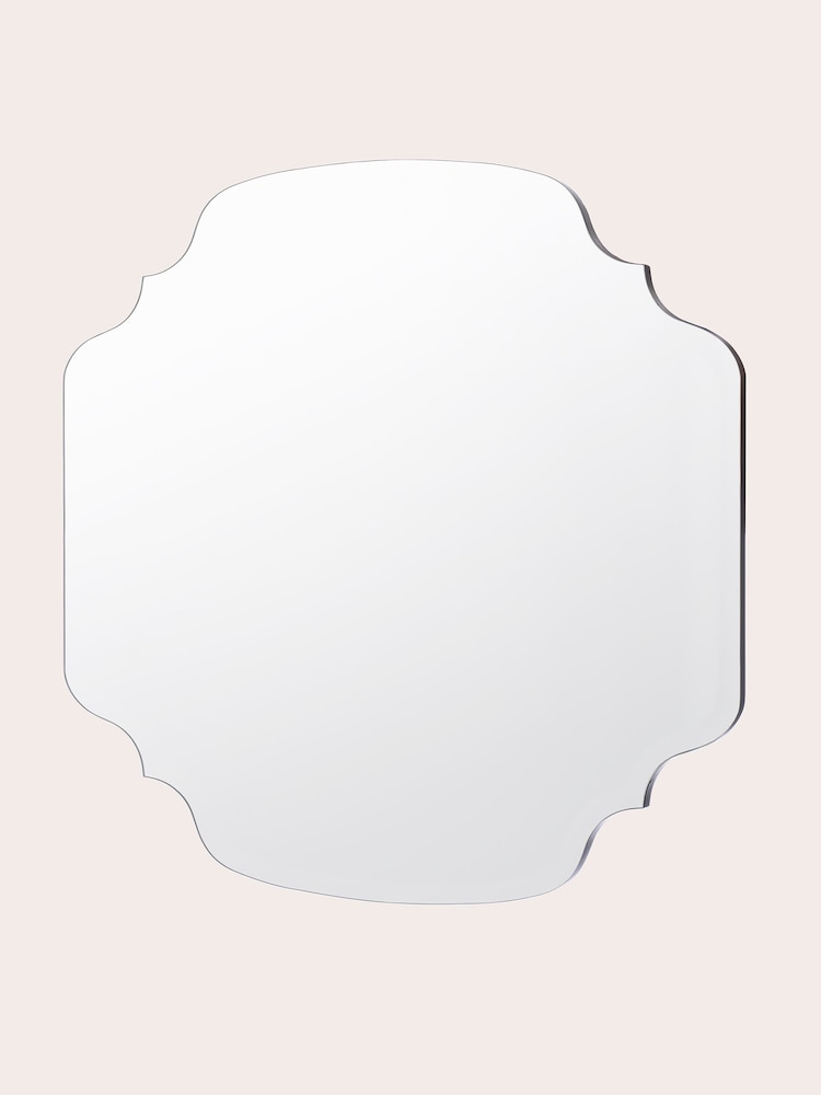 Laura Ashley Silver Rochelle Square Mirror - Image 2 of 3