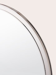 Laura Ashley Chrome Harrington Polished Nickel Mirror - Image 3 of 3