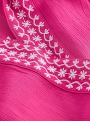 Pink Embroidered Kimono - Image 7 of 7