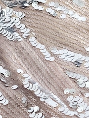 Silver Sequin Jacket Cover-Up - Image 6 of 6