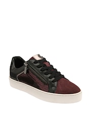 Lotus Black Leather Casual Zip-Up Trainers - Image 1 of 4