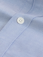 Barbour® Blue Cotton Oxford 100% Cotton Shirt - Image 9 of 9
