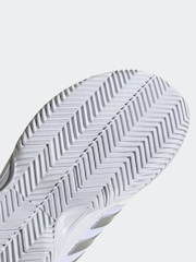 adidas White Gamecourt 2.0 Tennis Trainers - Image 8 of 9