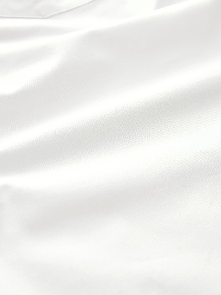 Barbour® White Cotton Oxford 100% Cotton Shirt - Image 9 of 9