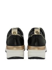 črna - Športni copati za vsak dan z zadrgo Lotus Leather - Slika 3 iz 4
