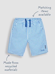 JoJo Maman Bébé Cobalt Blue Swim Shorts - Image 3 of 5