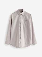 Barbour® Neutral Cotton Oxford 100% Cotton Shirt - Image 8 of 10