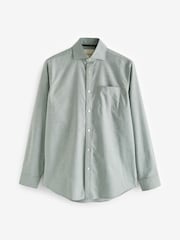 Barbour® Green Cotton Oxford 100% Cotton Shirt - Image 6 of 8