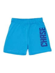 Vanilla Underground Blue Boys Licensing Short 100% Cotton Pyjamas - Image 3 of 4