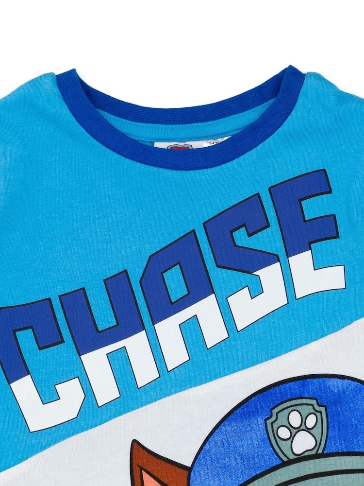 Vanilla Underground Blue Boys Licensing Short 100% Cotton Pyjamas - Image 4 of 4