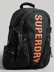Superdry Black Mountain Tarp Graphic Backpack - Image 3 of 7