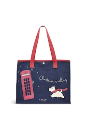 Radley London Large Christmas Is Calling Open Top Tote Bag - Image 1 of 4