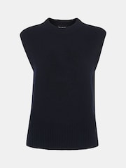 Whistles Blue Wool Sleeveless Tank - Image 8 of 8