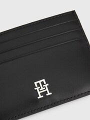 Tommy Hilfiger Geschenkset mit Kartenetui und Schlüsselanhänger mit Monogramm, Schwarz - Bild 4 von 4