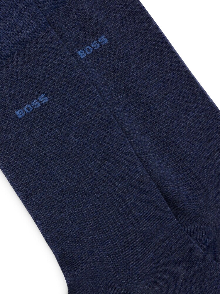 Blau - BOSS Socken mit Logo in regulärer Länge im 2er-Pack - Bild 3 von 3