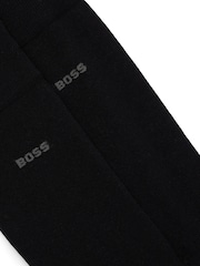 Schwarz - BOSS Socken mit Logo in regulärer Länge im 2er-Pack - Bild 3 von 3
