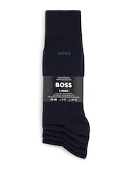 Blau - BOSS Socken aus Baumwollmix in regulärer Passform im 5er-Pack - Bild 2 von 3