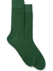 Grün - BOSS Socken mit Logo in regulärer Länge im 2er-Pack - Bild 1 von 3