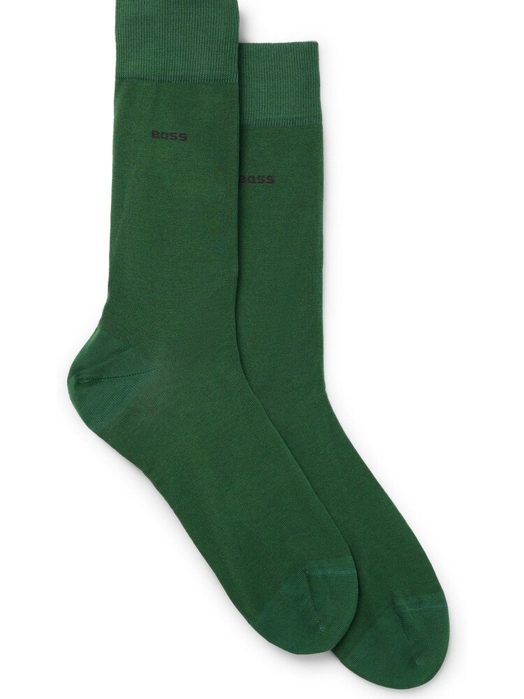 Grün - BOSS Socken mit Logo in regulärer Länge im 2er-Pack - Bild 1 von 3