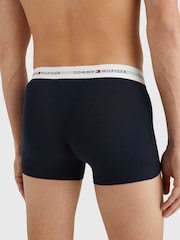 Azul/blanco - Tommy Hilfiger Blue Signature Essential Trunks 3 Pack - Imagen 3 de 4