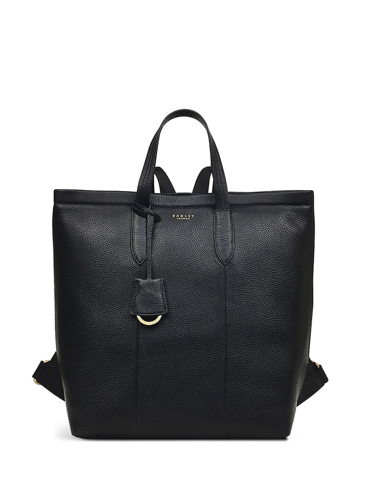 Radley London Large Furze Lane Zip-Top Black Backpack - Image 1 of 4