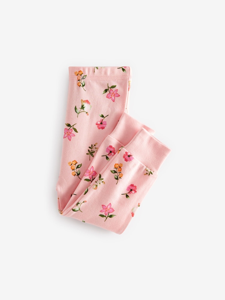 Pink/Cream Fairy Long Sleeve Snuggle Pyjamas 3 Pack (9mths-16yrs) - Image 13 of 15