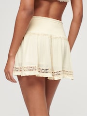 Superdry Cream Vintage Alana Skirt - Image 2 of 4