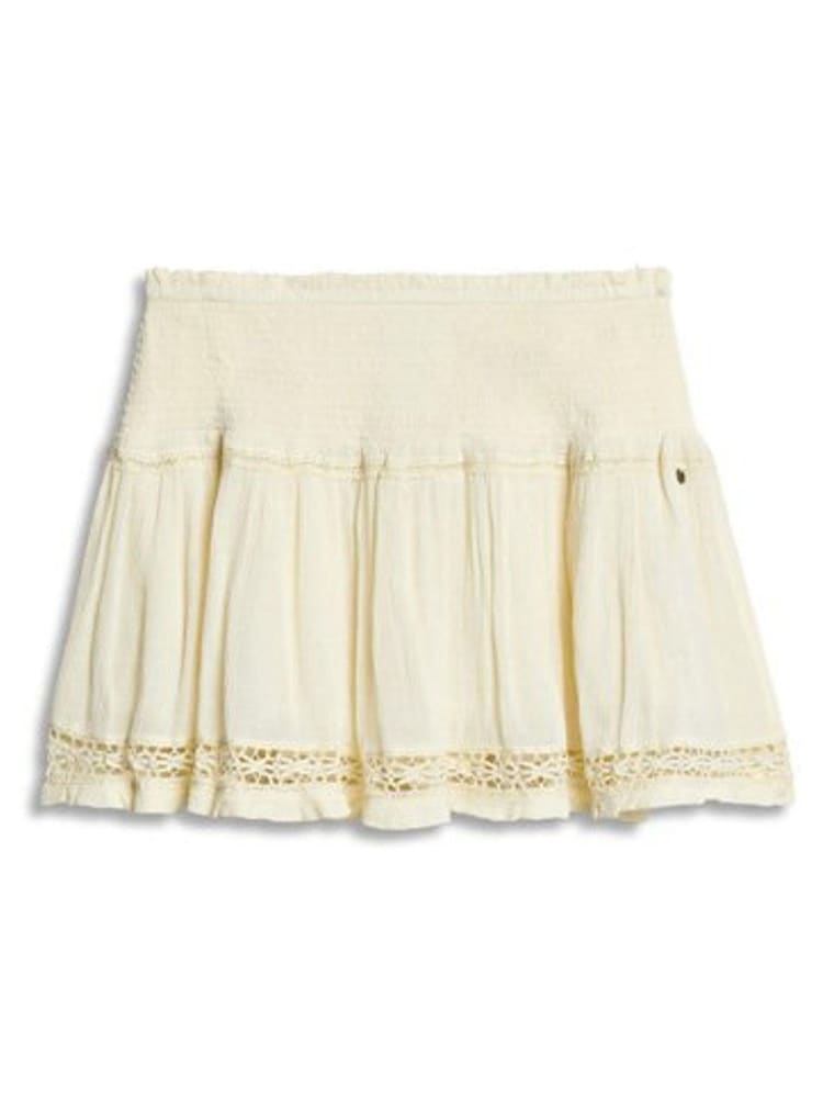 Superdry Cream Vintage Alana Skirt - Image 4 of 4