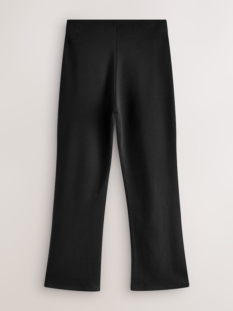 Culotte noire en coton extensible regular fit pour fille