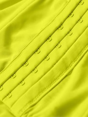 Superdry Yellow Satin Cami Midi Corset - Image 4 of 5