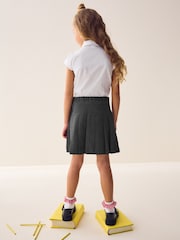 Grey Cycle Short and Pleated Skirt Set (3-17yrs) - Image 5 of 11