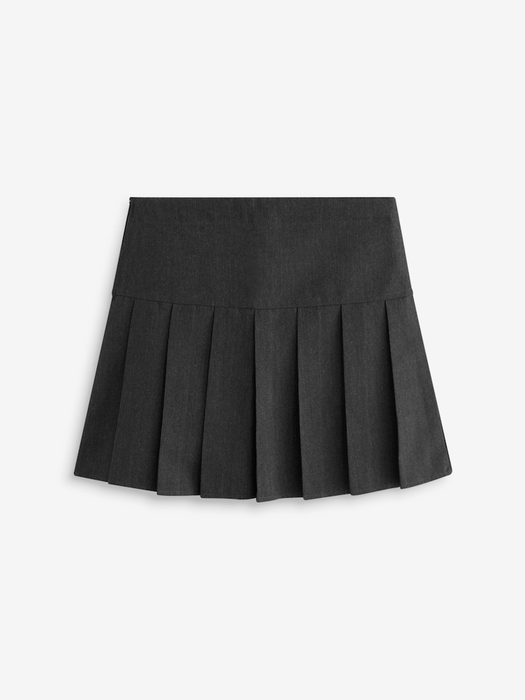 Grey Cycle Short and Pleated Skirt Set (3-17yrs) - Image 6 of 9