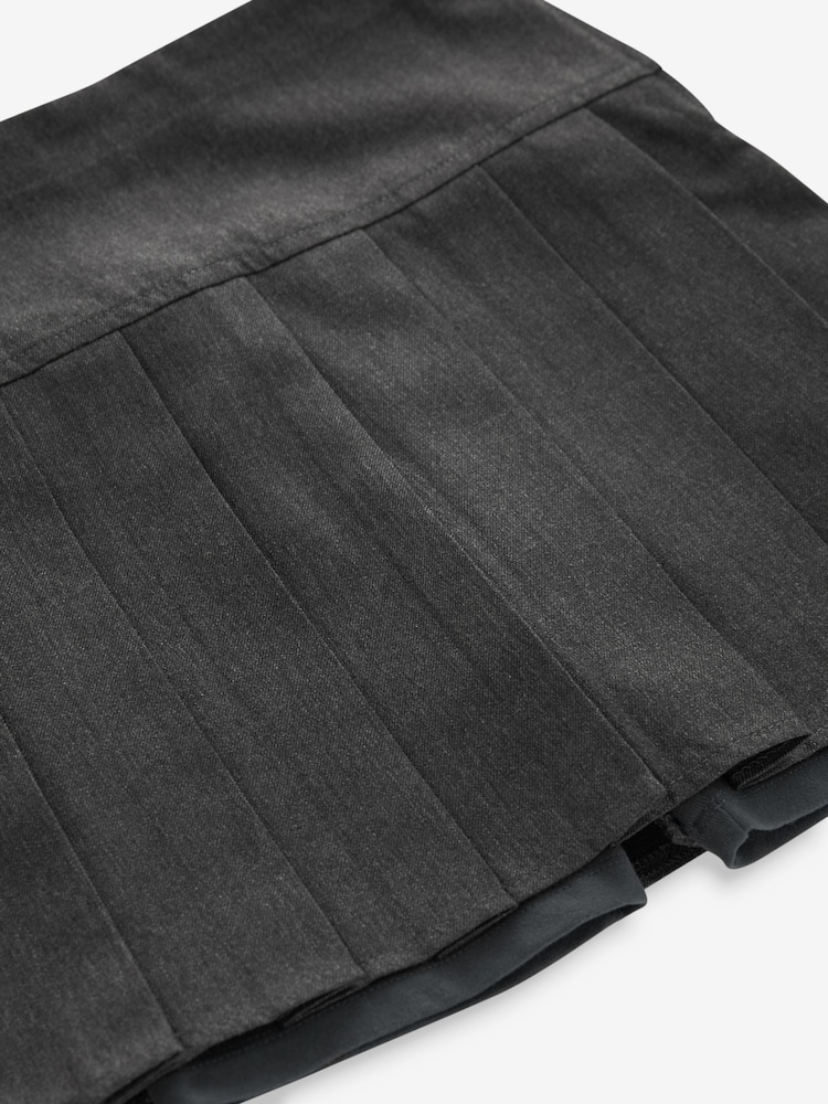 Grey Cycle Short and Pleated Skirt Set (3-17yrs) - Image 9 of 9